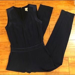 Reiss Jumpsuit Navy Blue